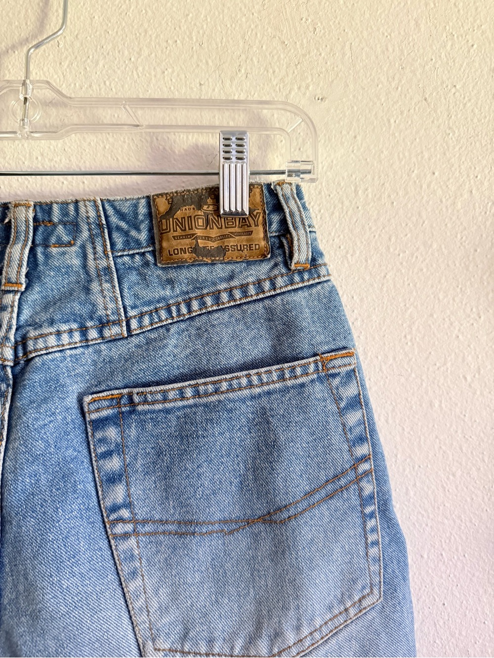 ☀️ UNIONBAY • Light Wash Denim Shorts • Casual High-Waisted • Juniors 9 - Picture 9 of 14